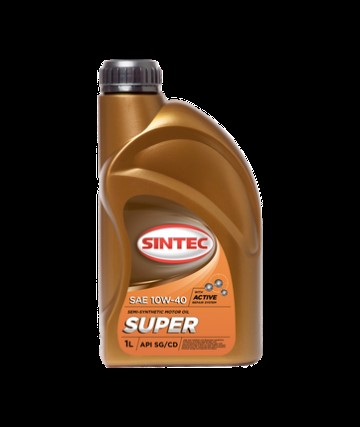 Масло Sintec Super 3000 10W40 Api SG/CD п/синт.1л  