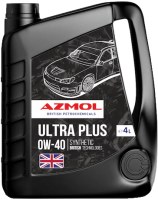 Масло Azmol Ultra plus 0w40 4л (металл)