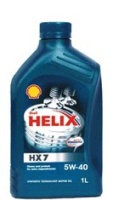 Масло Shell HELIX HX7 5W40 п/синт. 1л