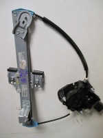 Стеклоподъемник для Lada 1118 задний R электрика в сборе (квад/круг. трапеция)