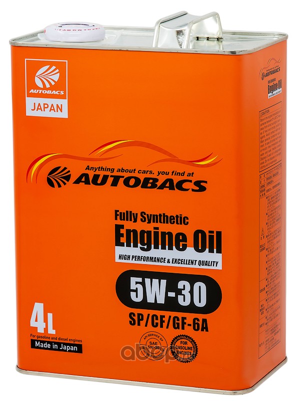 Масло Autobacs Engine Oil FS 0w20 SP/GF-6A син.1л.(оранж.канистра)