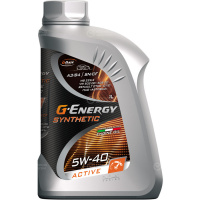 Масло G-ENERGY Active 5W40 Api SN/SF Acea А3В4 синт.1л.