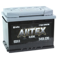 АКБ АКТЕХ 60 А/ч прямая полярность