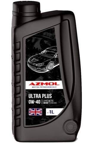 Масло Azmol Ultra plus 0w40 4л (металл)
