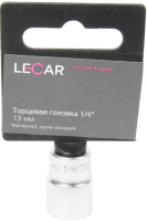 Головка 13мм 1/4 LECAR