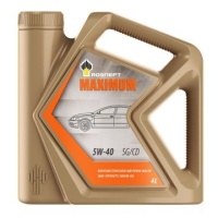 Масло Rosneft Maximum 5W40 SG/CD п/синт 4л.