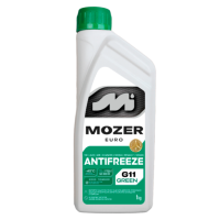 Антифриз Mozer G-11 Euro зеленый  1кг М+