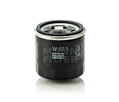 Фильтр масляный для KIA Spectra/Nissan/Subaru/Mazda/W7023/PBA004/PARTS-MALL